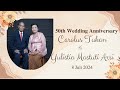 LIVE MUSIK GONDANG ANNIVERSARY BAPAK CAROLUS TUKAN & IBU YULISTIA MASTUTI ARSI KE-50