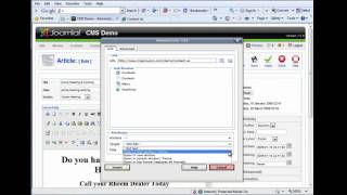 CMS Add Edit Link