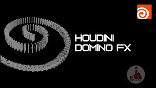 HOUDINI: DominoFX #houdini, #vfx, #simulation #particles