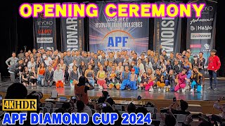 【APF DIAMOND CUP 2024】OPENING CEREMONY ～ JUDGE INTRODUCTION / 開会式～ジャッジ紹介 APFダイヤモンドカップ