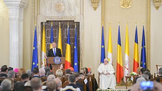 Discurs susținut cu prilejul primirii Sanctității Sale Papa Francisc