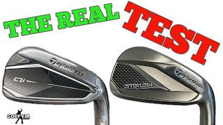 THE REAL TEST,  TAYLORMADE QI IRON V STEALTH IRON  - QI'S BIGGEST TEST