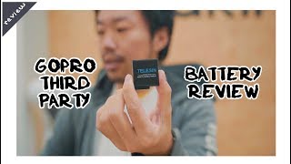 Gopro hero 7 / 6 / 5 用 TELESIN サードパーティバッテリー レビュー ｜Triple Battery Charger With Batteries Full Review