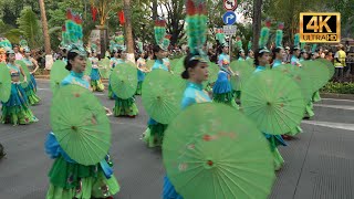 Songkran Parade, Jinghong City, Xishuangbanna, Yunnan, China