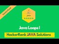 HackerRank Java Loops I problem solution in Java | Java problems solutions | Programmingoneonone