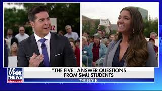 SMU students ask questions on The Five