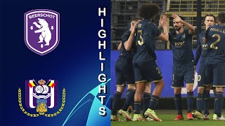 Beerschot vs Anderlecht 0-7 Highlights | Belgium First Division 2021/2022
