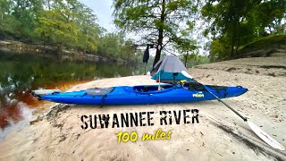 KAYAKING THE SUWANNEE RIVER 100 MILES (DAY TWO)