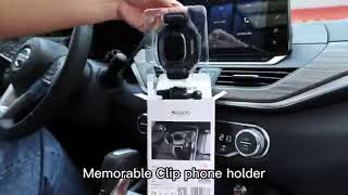 C161 Yesido Car Using ABS and Metal 360 degree Mobile Phone Universal Air Vent Phone Holder