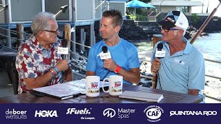 Mike McManus and Eric Gilsenan from HOKA: Breakfast with Bob from Kona 2024