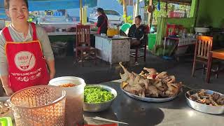 Laos Food ข้าวเปียกในตำนานเมืองท่าแขก แขวงคำม่วน