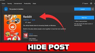 How to Hide Post on Reddit 2025?