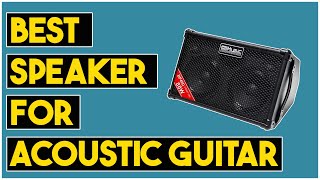 The 5 Best Speakers for Acoustic Guitar and Vocals (2024) | Portable PA system For Acoustic guitar