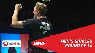 R16 | MS | Viktor AXELSEN (DEN) [6] vs LU Guangzu (CHN) | BWF 2019