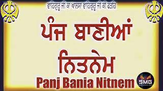 Nitnem Path - Japji Sahib - Bhai Manpreet Singh - Punjabi Lyrics - Anand Sahib - sarabmusicalgroup