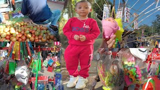 A visit to lorulangso Sunday Market with Mommy and Phiphi #diphukarbianglong #diphu #diphutown