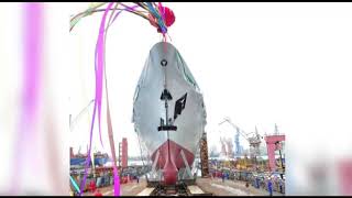 LAUNCHING CEREMONY OF T-054 A/P FRIGATE FOR PAKISTAN NAVY HELD IN CHINA