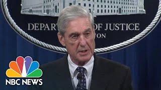'The Report Is My Testimony:' Watch Full Statement By Robert Mueller | NBC News