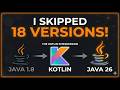 What's new in Java 26 (and 17 versions below)