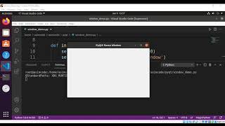 Install PyQt 5 and Create an Empty Window in Python