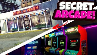 I Built a SECRET ARCADE in My Laundromat in Arcade Paradise!