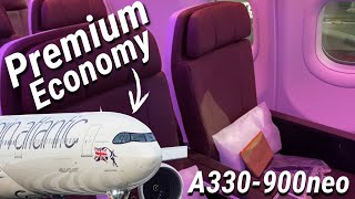 Virgin Atlantic's A330-900neo | New York to London in Premium Economy