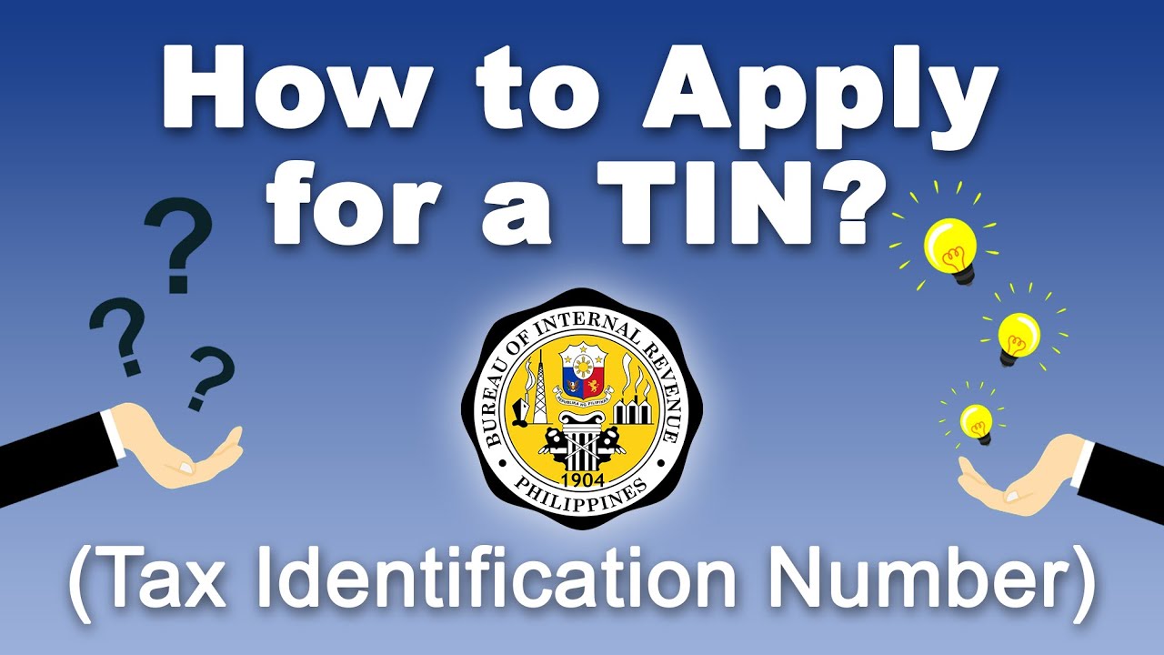 How To Apply For A TIN? (Taxpayer Identification Number) - YouTube