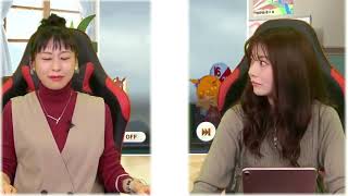 ゲーム内の実況解説のお姉さんの明坂聡美と徳井青空さんのレースに負けた時の顔が面白すぎる！