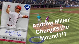 Signature Series Jim Edmonds Debut!!! Andrew Miller Charges the Mound!?! MLB 19 Diamond Dynasty