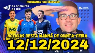 VENÂNCIO COM NOTÍCIAS DO CRUZEIRO NESTA QUINTA-FEIRA! CABRAL E OUTROS JOGADORES RETORNANDO AO CLUBE