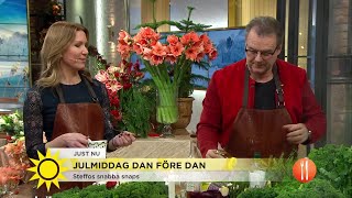 Julmiddag dan före dan med Fredrik Eriksson - Nyhetsmorgon (TV4)