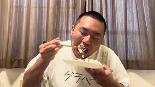 【一日一食ダイエット】20日目「ごま塩もやしナムル丼」