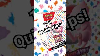 151 Quick Rips! Volume 4 🔥 Sweet Pull 🔥                          #pokemon #pokemoncards #pokemontcg