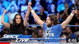 Brie Bella returns to challenge Miz & Maryse to match at Hell in a Cell:SmackDown LIVE, Aug 21, 2018