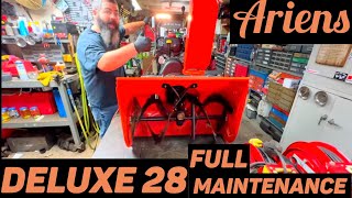 Ariens Deluxe 28 Oil Change + Annual Maintenance