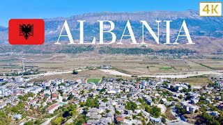 Flying Over Albania 4K | Amazing Drone Aerial View of Tirana, Berat and Gjirokaster