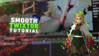 SMOOTH TWIXTOR +FLOWFRAMES TUTORIAL❄️🥶「After effects」