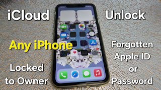iCloud Activation Lock Unlock Any iPhone with Forgotten Apple ID or Password/Locked to Owner