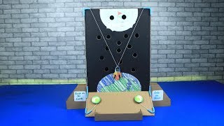 How to make Marble arcade Board Game using Cardboard