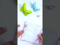 1 Minute Paper Craft | Easy Butterfly Origami | Tutorial | No Glue Craft | Butterfly | Shorts