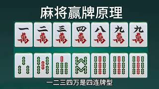 分享麻将赢牌原理，学会了赢牌轻轻松松