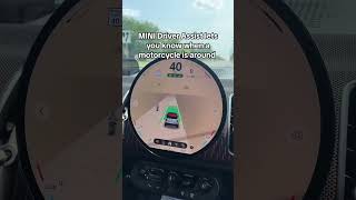 MINI’s new driver assist can detect motorcycles on the road for you! #minicooper #minicooper2025