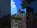 When you CLUTCH on the HARDEST MAP (Hive Skywars Minecraft Bedrock) #shorts #minecraft #hive