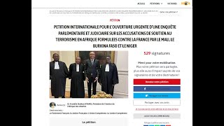 NOTRE PÉTITION POUR UNE ENQUÊTE INTERNATIONALE SUR LA FRANCE EN AFRIQUE EST LANCÉE