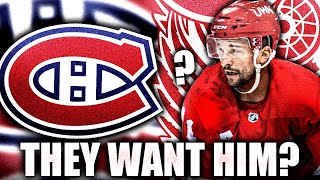 HABS WANT DETROIT RED WINGS FORWARD? Montreal Canadiens News & Trade Rumours—NHL 2021 (Glendening)