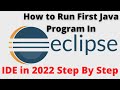 How to run first Java program in Eclipse IDE