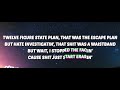 Travis Scott -  Escape plan (Official Lyrics Video)