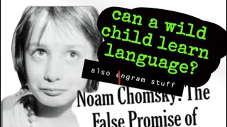 p2 chomsky (wild child genie and more article debunking