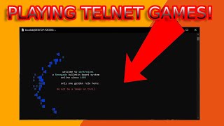 Playing Telnet Games! - 【MUDs】【PART 1】
