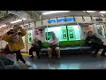 jr山手線 秋葉原→新宿 車内風景 jr yamanote line to shinjuku